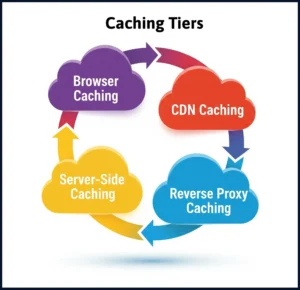 website caching tiers