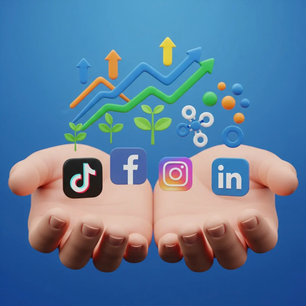 social media for growth
